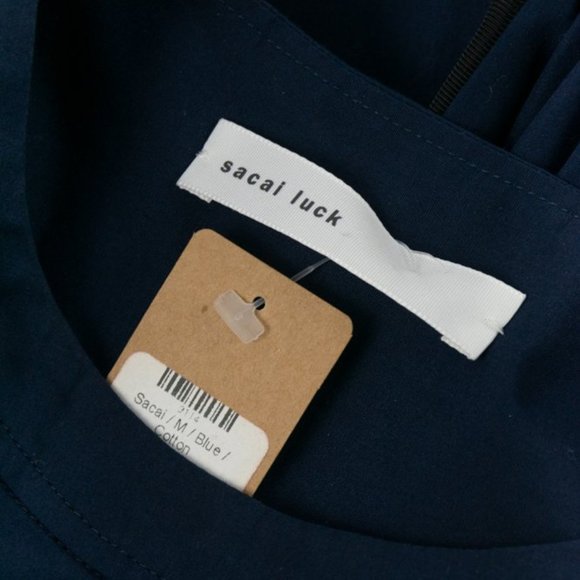 Sacai Luck A/W 15 Open Back Toggle Tee - Picture 5 of 9